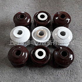 ED-4蝶式絕緣子ED-1、ED-2、ED-3低壓（yā）碟式（shì）絕緣子棕色瓷瓶